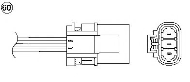 NGK 1907 Lambda Sensor